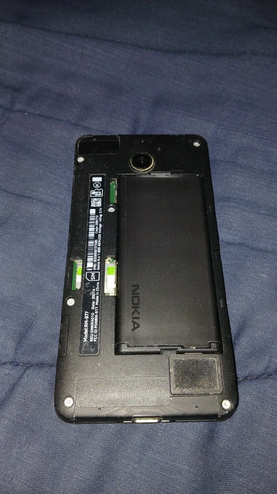 NOKIA LUMIA 630 WINDOWS ТЕЛЕФОН СМАРТФОН ЗЕЛЕНЫЙ КРИКЕТ ВИД - Изображение 4 из 4