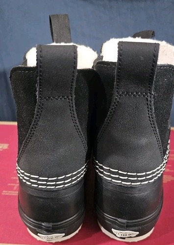 Vans Standard Mid Chelsea MTE Slipper Stiefel schwarz Knochen Herren Größe 9,5 neu ohne Deckel - Bild 4 von 7