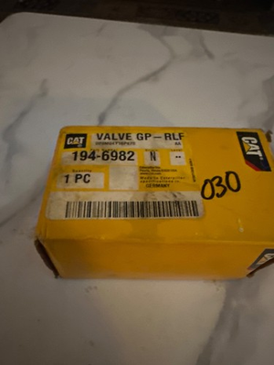 #ad 1946982cat 194 6982 valve gp rlf $195.00