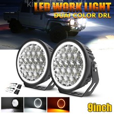 457inch Car Led Work Light Pods Spot Flood Combo Offroad Suv Driving Fog Lamp