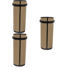 Portable Car Tissue Holder Refillable Small Tissue Box Organizer in Beige