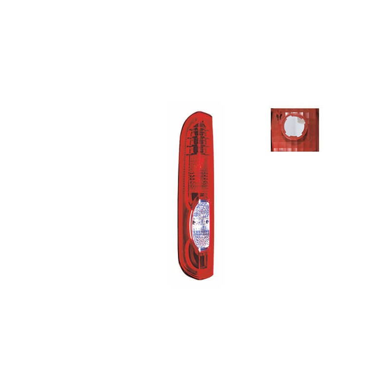 Feu arrière gauche 4 trous Nissan Primastar 2006-2016 avec lentille anti-fissure