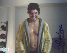 LUKAS GAGE SIGNED 'SMILE 2' 8x10 MOVIE PHOTO HORROR ACTOR 1 BECKETT BAS COA