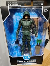 McFarlane DC Multiverse Green CW TV Arrow Hooded Sealed -  22