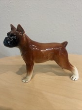 Vintage Boxer dog figurine Standing