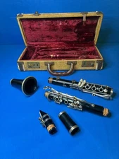 Clarinet Vintage DuraTone FE Olds & Son Original Case Black
