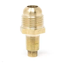 Gas One Propane Brass Orifice Fitting 3/8" Flare x 1/8" MNPT Male