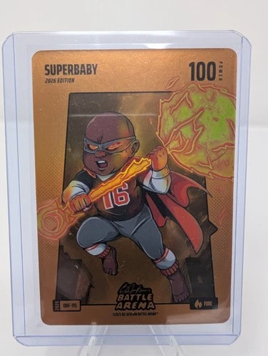 Rafael Devers Superbaby Fire Orange Battlefoil - Bo Jackson Battle Arena