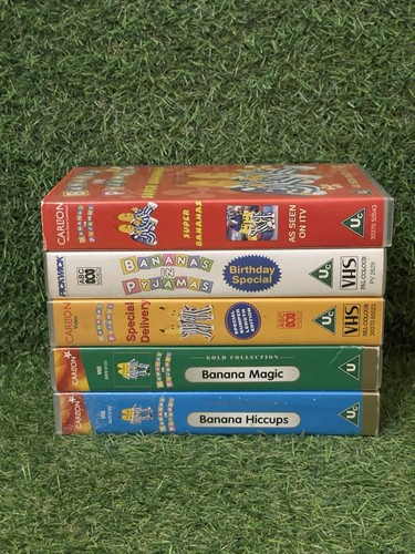 Bananas In Pyjamas VHS Video Tapes X5 Children’s Kids - Imagen 2 de 16