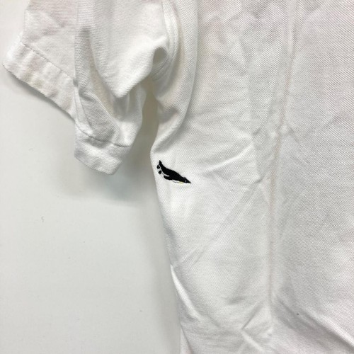 Design Tshirts Store graniph Shirt Size M White Dot Penguin Embroidery - Picture 8 of 9
