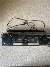 AIWA 2 BAND STEREO RADIO CASSETTE RECORDER MODEL CS-W660 Some Functions Work