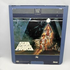 Star Wars: Episode IV RCA SelectaVision CED VideoDisc Hamill Ford Fisher 1977
