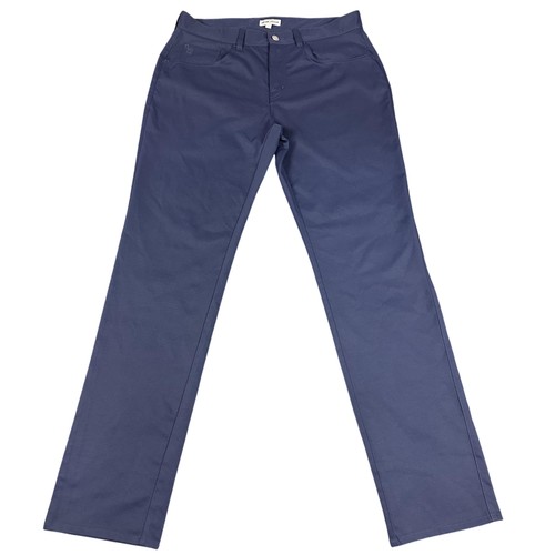 Pantalone Peter Millar Uomo 33x32 Performance Elasticizzato Golf Casual Poliestere