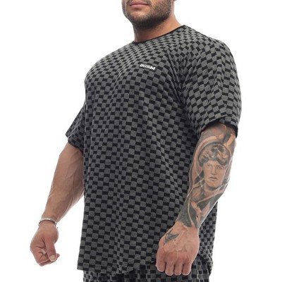 BGSM SPORTSWEAR Ragtop Rag Top T-Shirt Gym Bodybuilding Fitness 3336-ANTHRACITE 