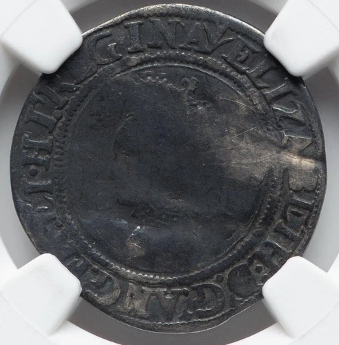 ENGLAND Queen Elizabeth I 1561 AD, Sixpence 6p 1558-1603 Silver S-2560 Coin, NGC