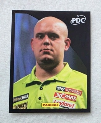 Panini PDC 2025/26 World Darts Championship Michael Van Gerwen Sticker #136 