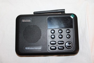 NEW Wuloo WL-888 Wireless Home Intercom System 3-Pack - 1 Mile Range, 22 Channel
