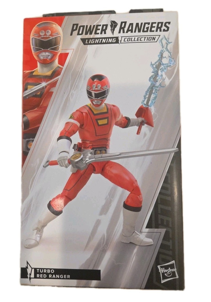 Power Rangers Lightning Collection Turbo Red Ranger Hasbro BRAND