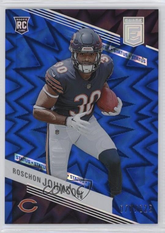 2023 Donruss Elite Rookies Status Explosion /625 Roschon Johnson Rookie RC 1d3a