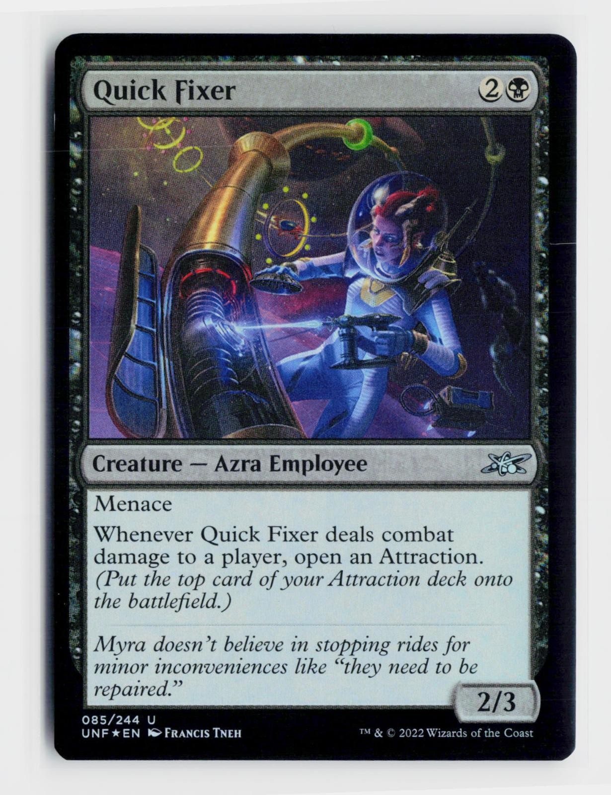 Quick Fixer 85 UC Unfinity Magic: The Gathering FOIL NM/M