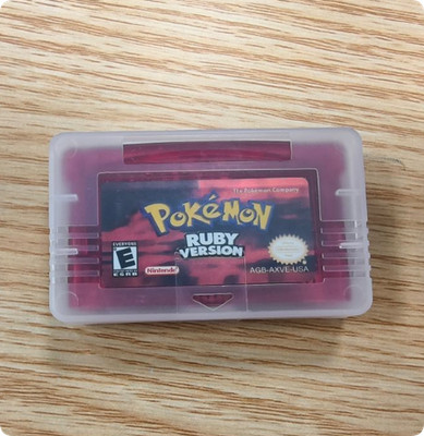 Game Card Ruby Version GBM GBA Game Boy Advance US STOCK Free Shipping