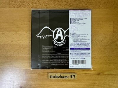Aerosmith 7 titles Japan paper jacket SHM-CD reissue w/bonus