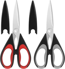 2PCS Poultry Shears Kitchen Food Scissors Turkey Chicken Bone Spatchcock Cutting