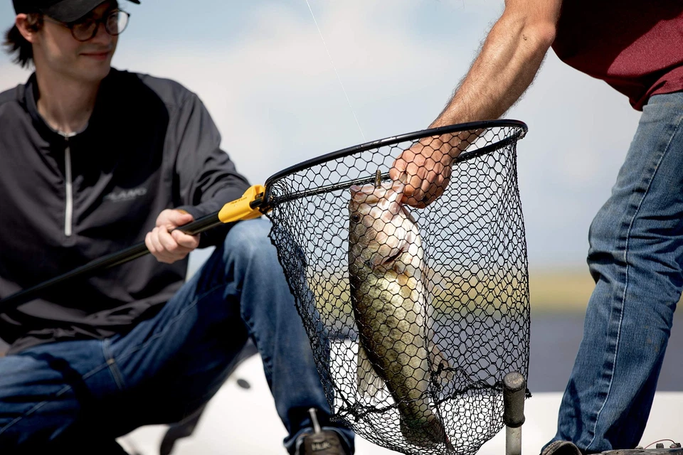 Red de mango deslizante de conservación | Tamaño del aro de lágrima: 17" X 19" | Mango deslizante... Foto 4 de 4