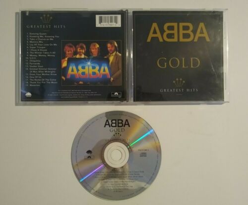 1992 ABBA GOLD GREATEST HITS CD POLYVDOR EX/NM - Photo 1/2