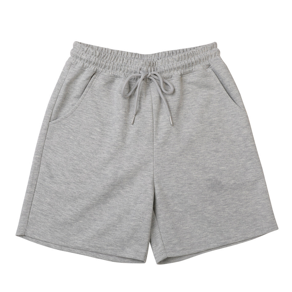 New Solid Color Summer Shorts Men's Nickel Shorts Casual Medium Shorts Pants