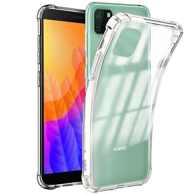 Schutzhülle Für Huawei Y5p Handy Tasche Schutz Slim Case Cover Hülle Etui klar