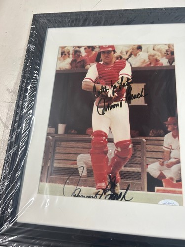 Autographed 8"x10" Photo Of Johnny Bench Of The Cincinnati Reds With JSA - Coa - Picture 6 of 7