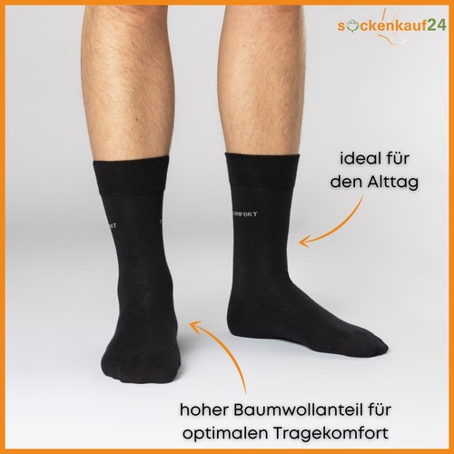 Calcetines diabéticos Comfort sin goma 5-10 pares algodón sin costuras hombre mujer - Imagen 22 de 47