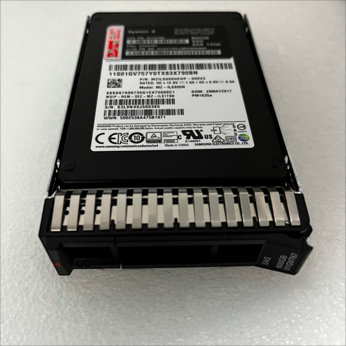 01GV767 800G Lenovo SSD SAS 12G 2.5 01GV766 01GV770 server hard drive - 第 1/1 張圖片