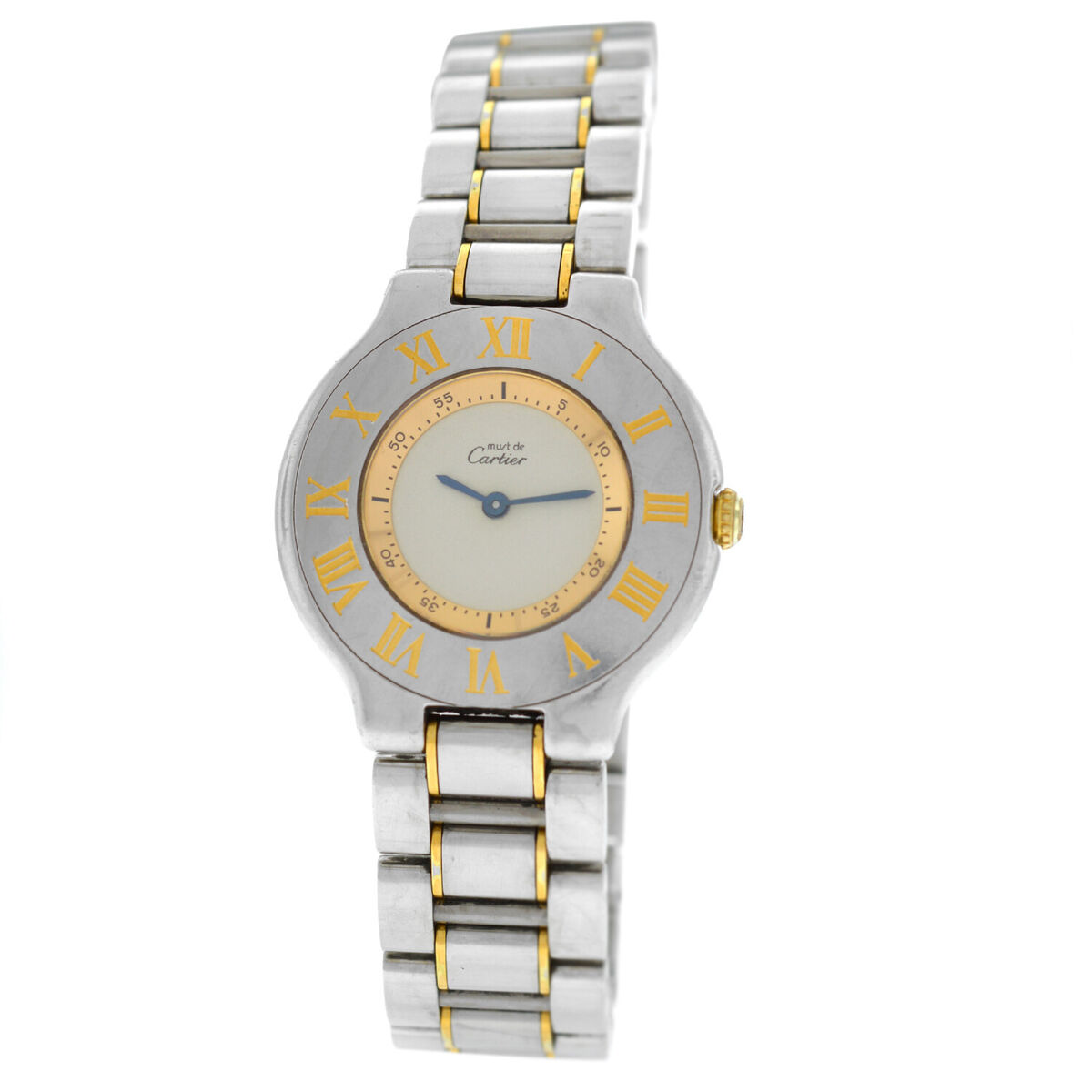 Cartier Must de Cartier Ladies Gold Stainless Steel 32MM Cartier Must de Cartier Ladies Gold Stainless Steel 32MM