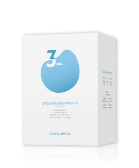 OGUMA Mitsuion Super Mask EX Facial Mask 24g x 10 pcs /Set Brand New From Taiwan - Image 2 of 2