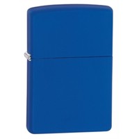 Zippo Regular Royal Blue Matte Lighter Zippo Regular Royal Blue Matte Lighter