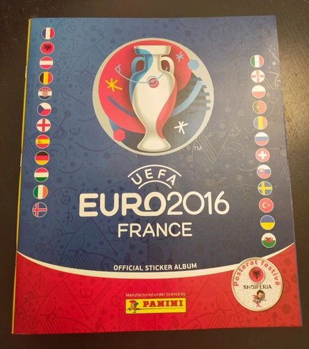 PANINI EURO 2016 ~ ALBUM VUOTO empty Albania Raro promozionale free
