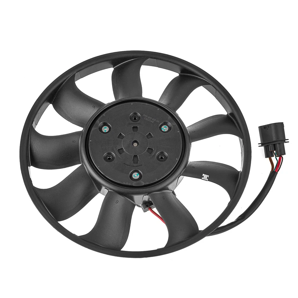 OEM Left Side Engine Cooling Fan Assy 8W0959455P For Audi A6 A7 A8 Q7 Q8 RS6 RS7 - Imagem 3 de 4