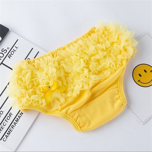 Pantalones Cortos Faldas Bebé Niñas Cubierta Pantalones Pañal Recién Nacido Florers Capas PP Volantes - Imagen 2 de 24