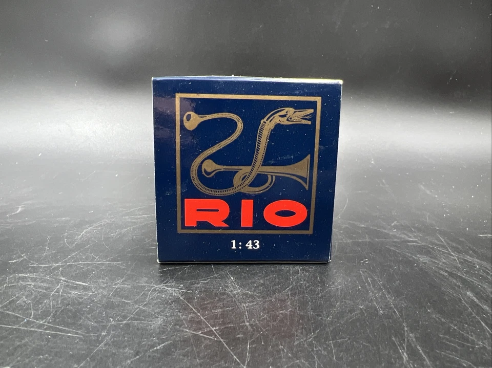 1/43 Rio Volkswagen Versión Invierno Con Madera Esquí Escarabajo #SL 057 Hecho en Italia Foto 2 de 4