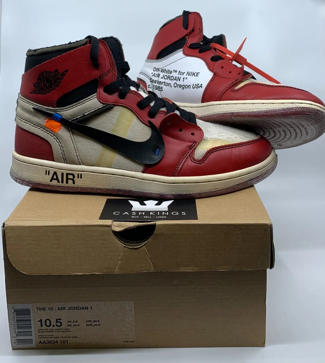 The 10: Air Jordan 1 Off-White - Chicago