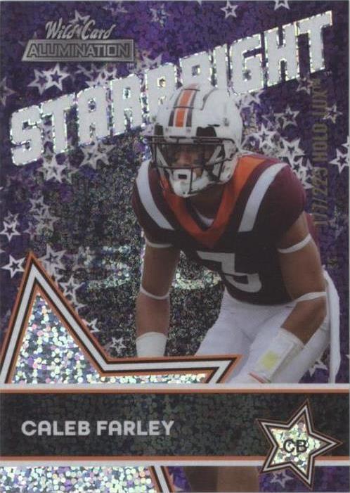 2021 Wild Card Alumination Caleb Farley #SB-24 - 1 of 2