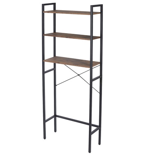3-Tier Over the Toilet Storage Rack with Shelves Space Saver for Bathroom - 第 12/21 張圖片