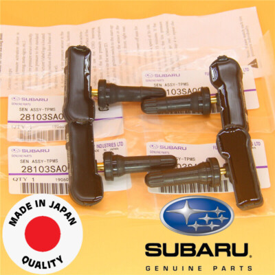 #ad New 4PCS TPMS Tire Air Pressure Sensors 28103SA001 28103AJ00A for Subaru WRX $26.99