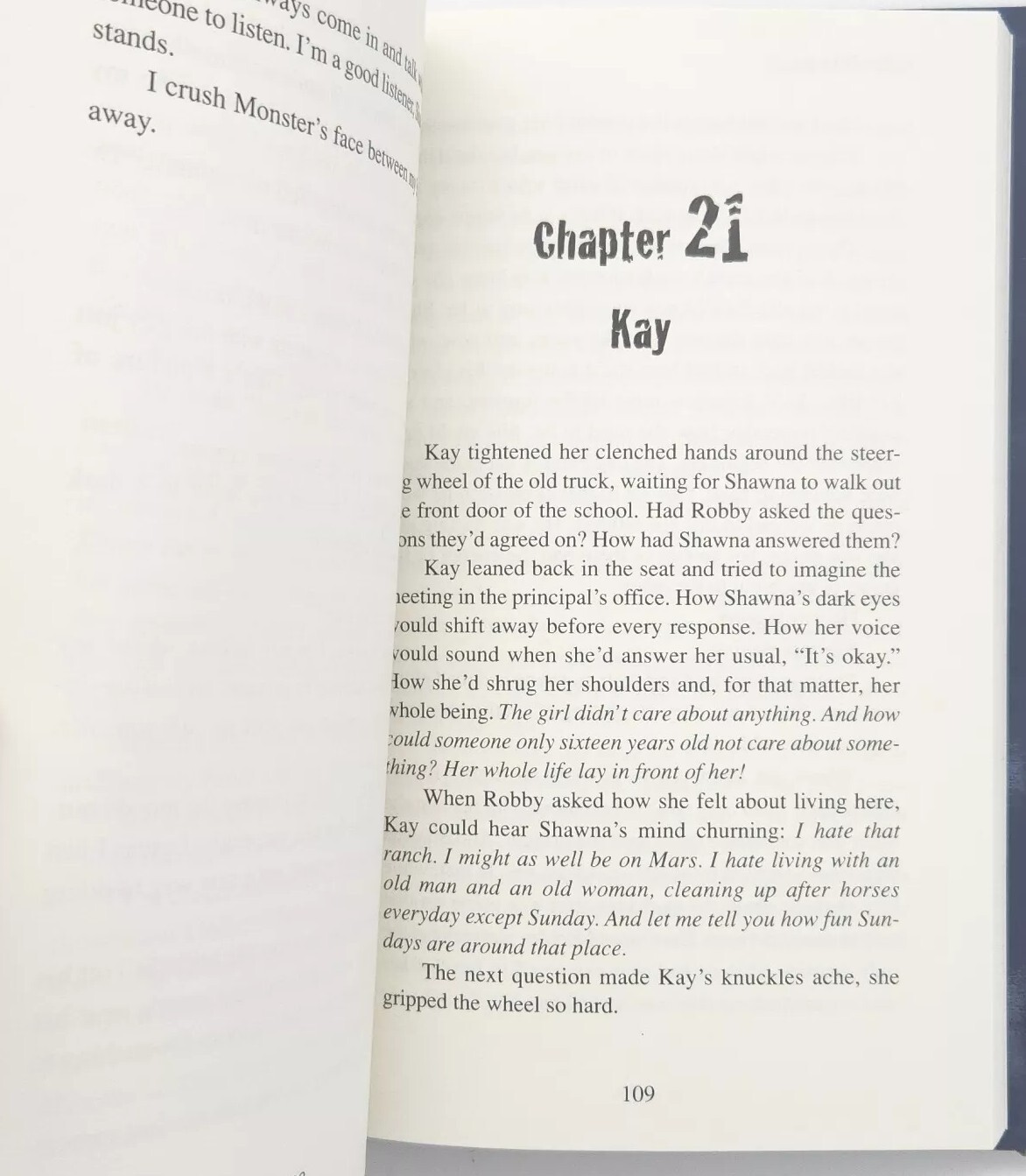 Sliding on the Edge By C. Lee McKenzie FIRST EDITION 2009 Hardcover Book thumbnail 21