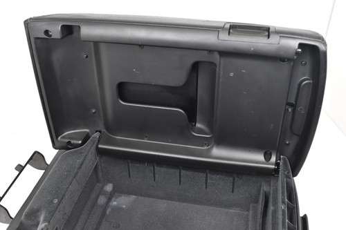 1997-2001 Infiniti Q45 Center Console Black Leather Armrest Top Lid Storage OEM - Picture 8 of 10