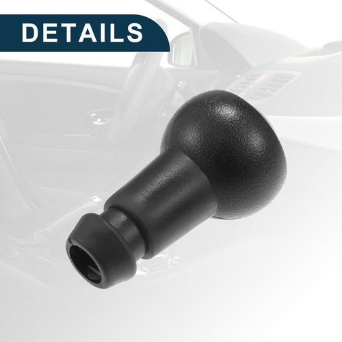 5 Speed Manual Gear Shifter Knob for Citroen C3 2003-2022 Plastic Black Chrome - Picture 6 of 6