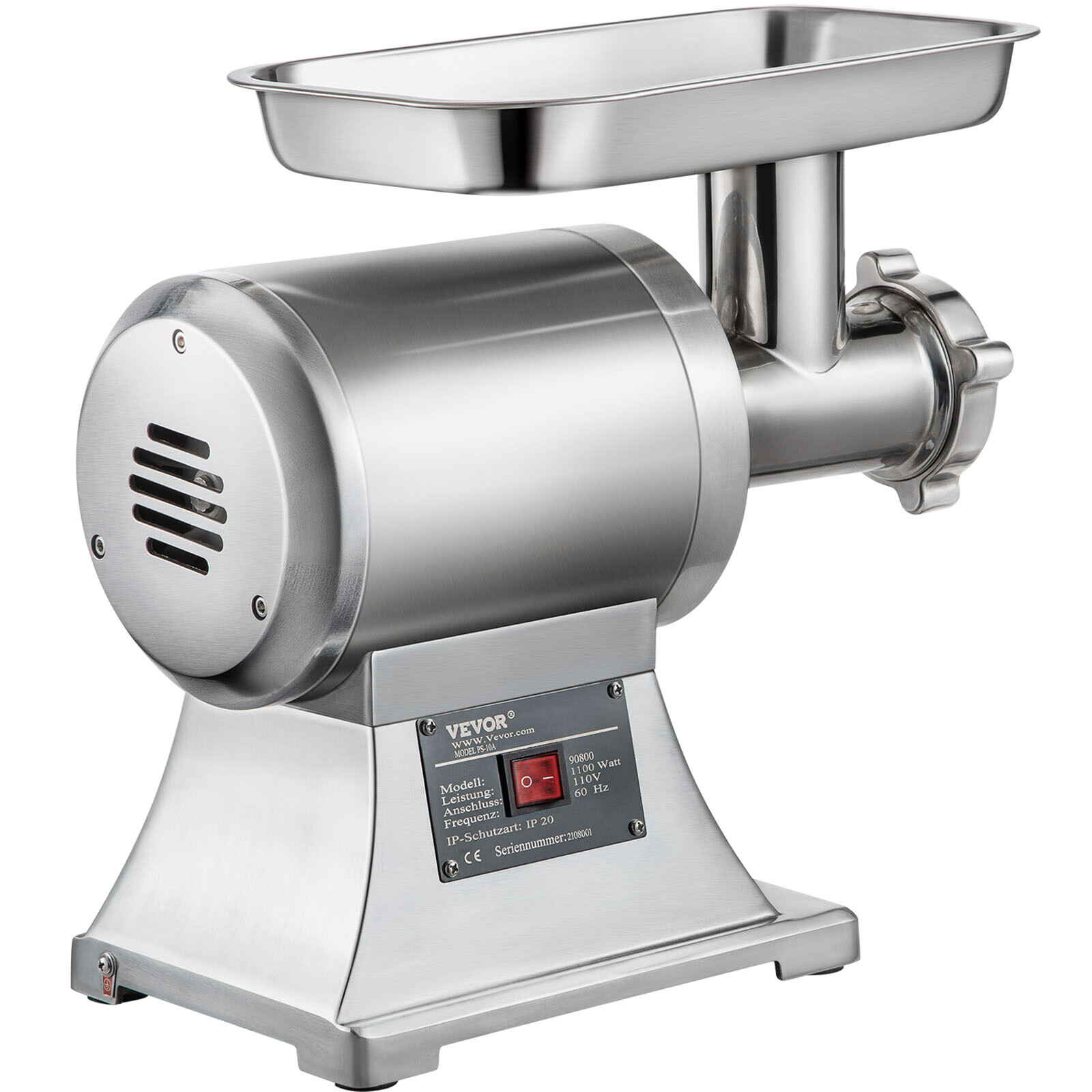 VEVOR AL20 Electrical Meat Grinder Silver for sale online eBay