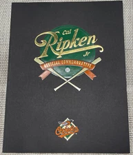 Baltimore Orioles 1995 Official Cal Ripken Jr. Commemorative Book BASEBALL GIFT